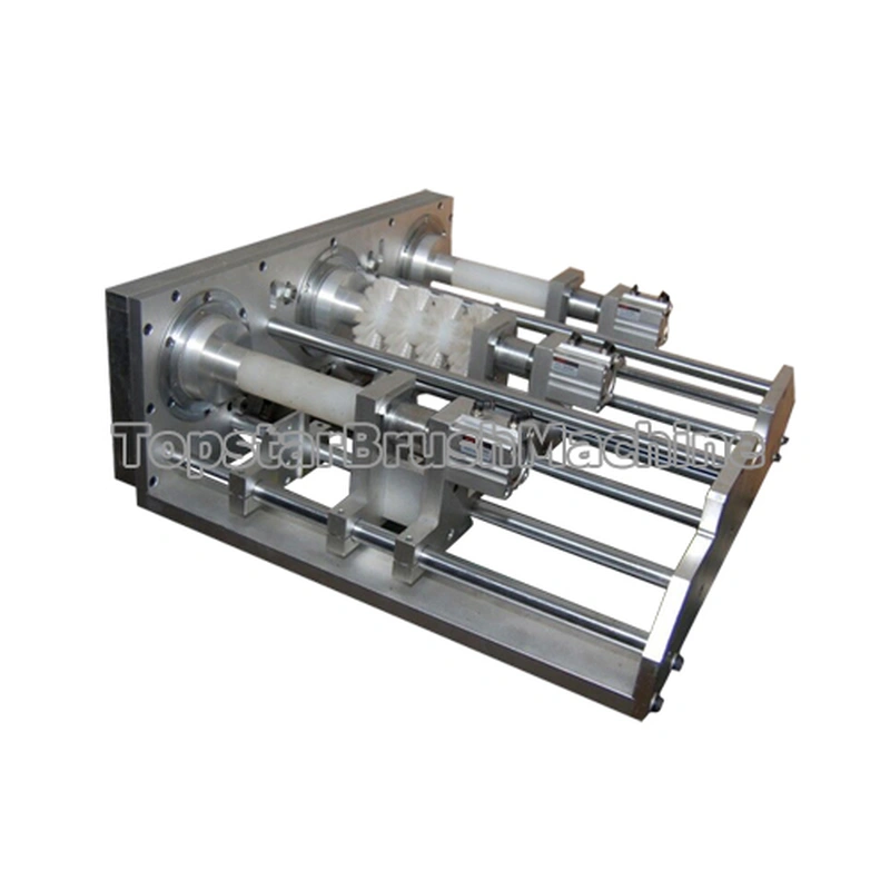 Высокоскоростная и качественная 5-осевая машина для изготовления щеток для обуви с 3 головками  