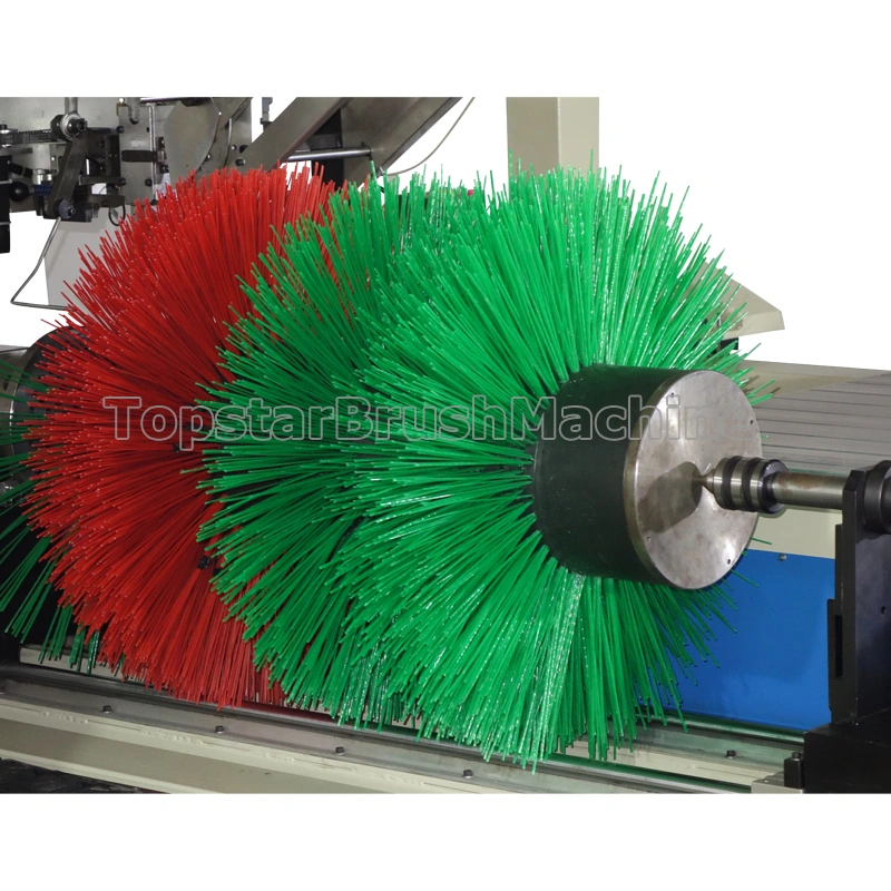 лучшая китайская 8-осевая машина для сверления и наполнения цилиндрических щеток 3-в-1