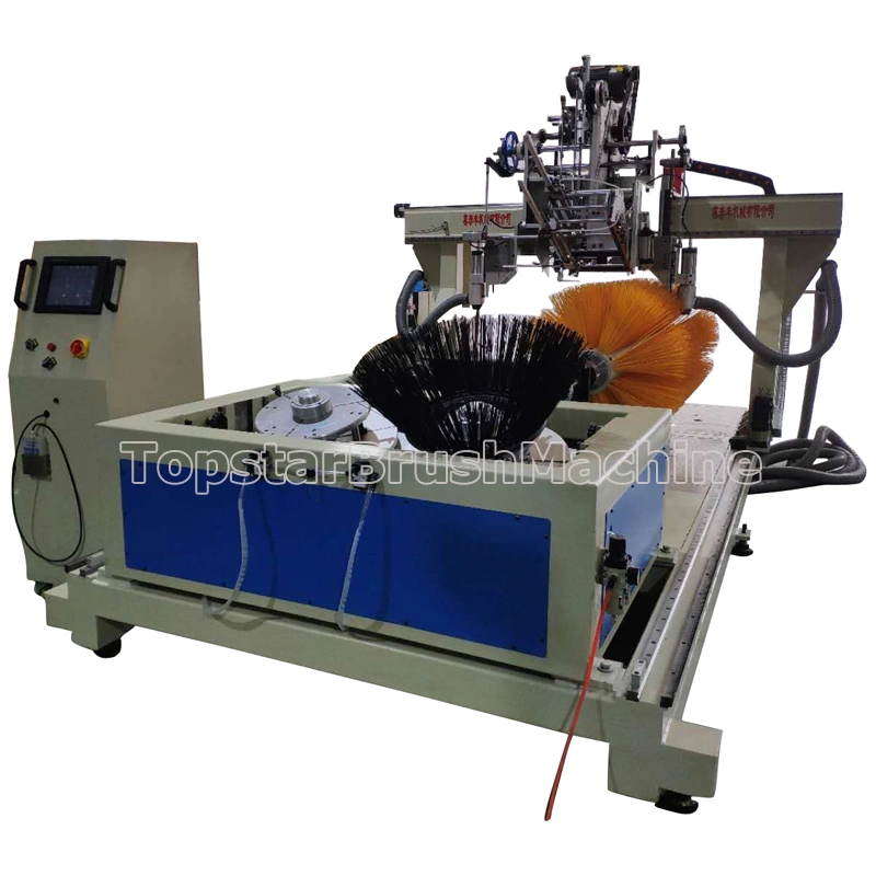 أسطوانة مزدوجة ذات 8 محاور عالية السرعة وآلة حفر وتعبئة ثنائية القرص