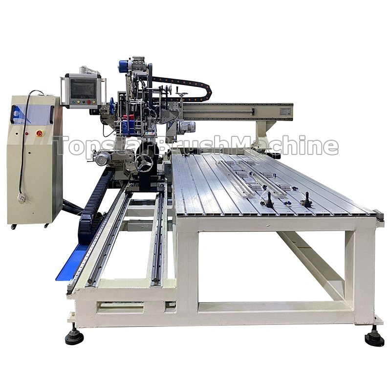 Top Quality 8 Axis 3-In-1 Lath Brush Drilling and Filling Machine 