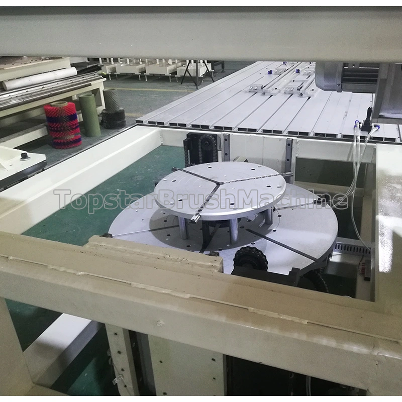 Top Quality 8 Axis 3-In-1 Lath Brush Drilling and Filling Machine 