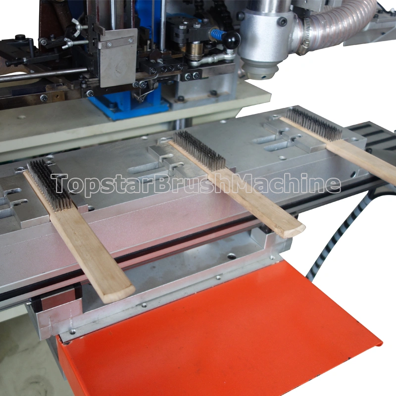 2 محور 3 رأس آلة حفر وتقطيع لصنع فرشاة الأسلاك