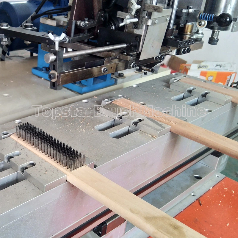 2 محور 3 رأس آلة حفر وتقطيع لصنع فرشاة الأسلاك