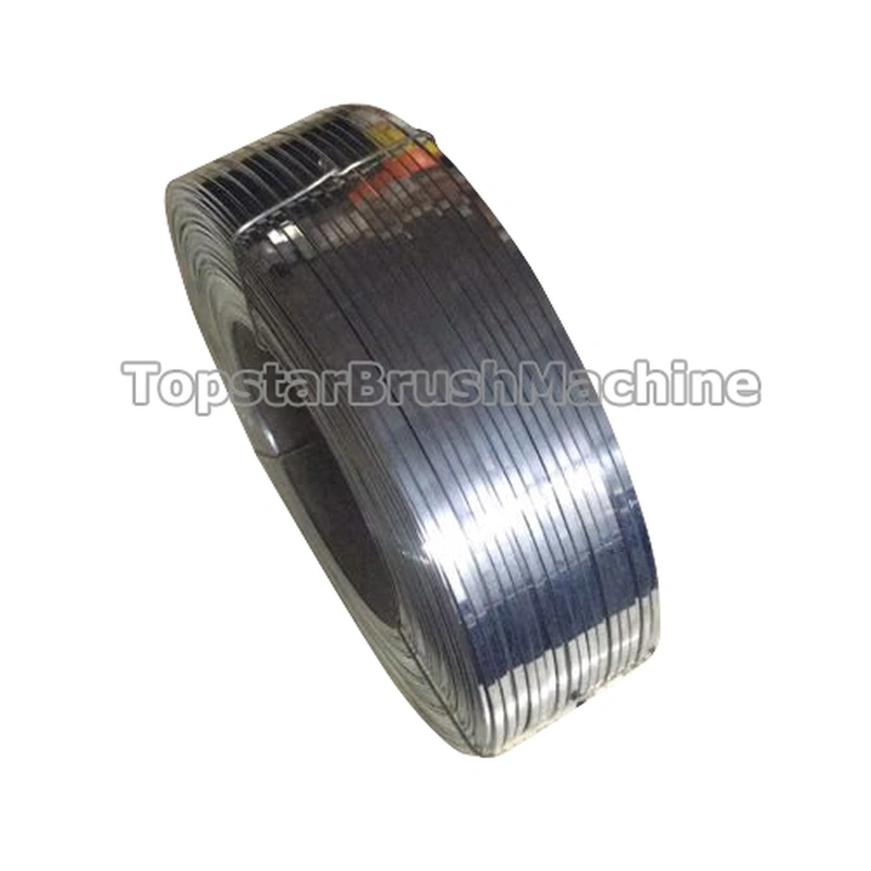 سلك مسطح مجلفن بقوة شد عالية لفرشاة المرحاض وفرشاة الأطباق