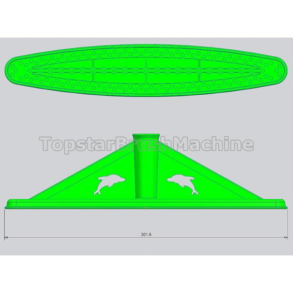 пресс-форма для литья под давлением с треугольной метлой с хорошей производительностью по низкой цене