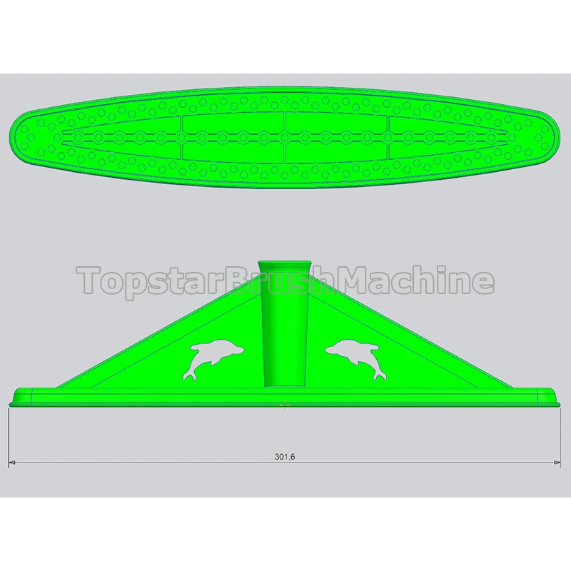 пресс-форма для литья под давлением с треугольной метлой с хорошей производительностью по низкой цене