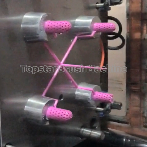 moldeo por inyección de la cabeza del cepillo del retrete del precio bajo de la venta al por mayor de la fábrica