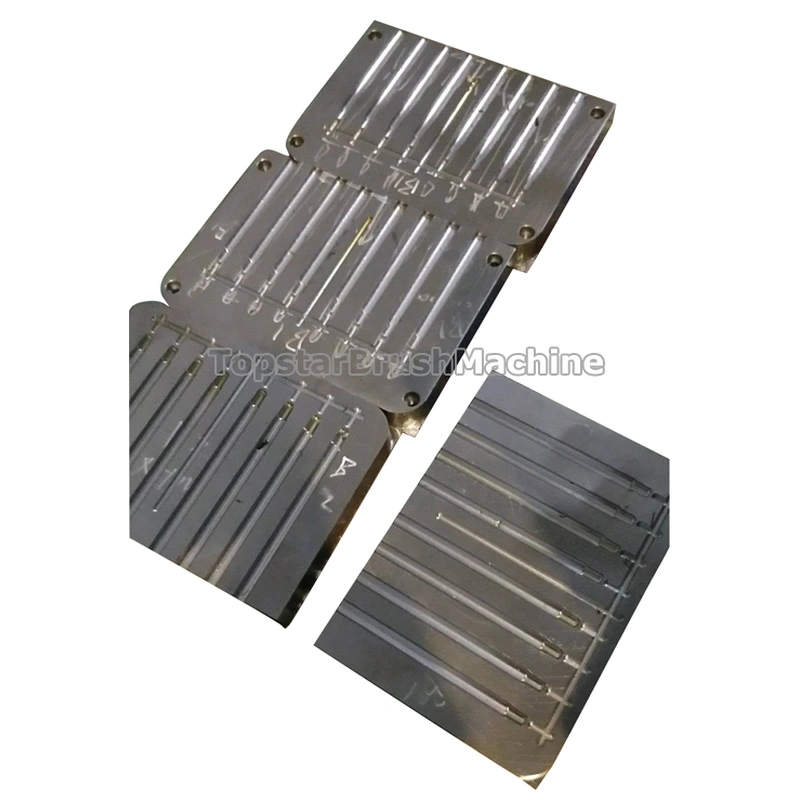 Высококачественная форма для литья под давлением с ручкой для туалетной щетки с завода