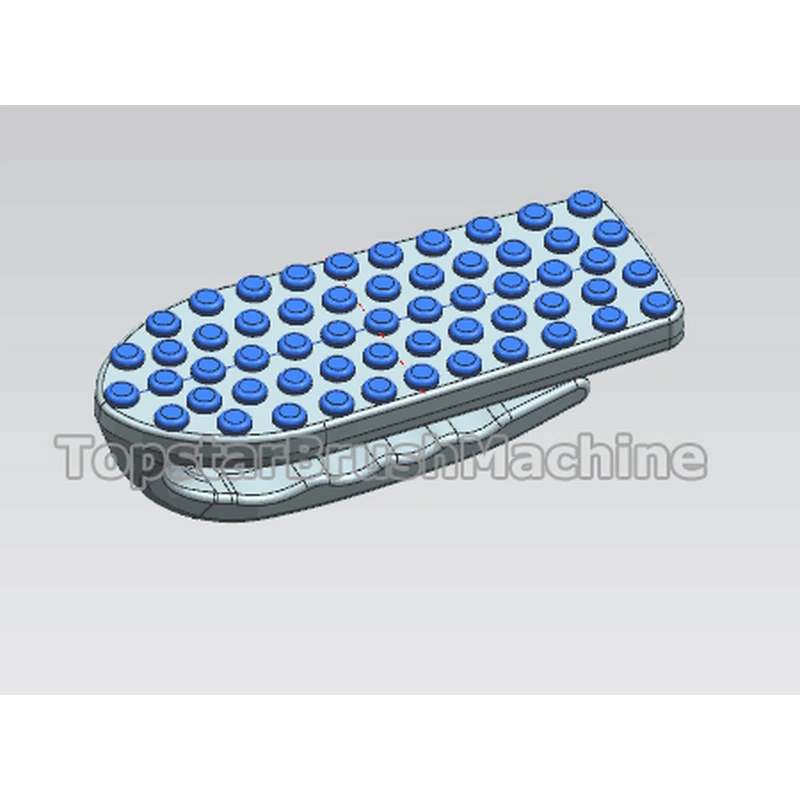 форма для литья под давлением с чистящей щеткой современного дизайна напрямую с завода