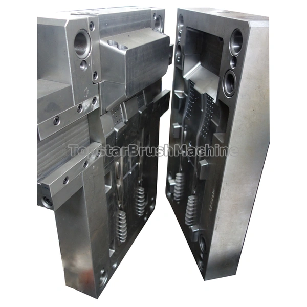 высококачественная прецизионная пластиковая форма для литья под давлением с двойной хоккейной щеткой