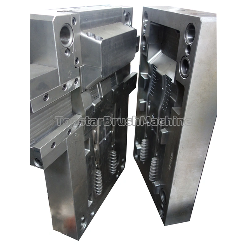 высококачественная прецизионная пластиковая форма для литья под давлением с двойной хоккейной щеткой