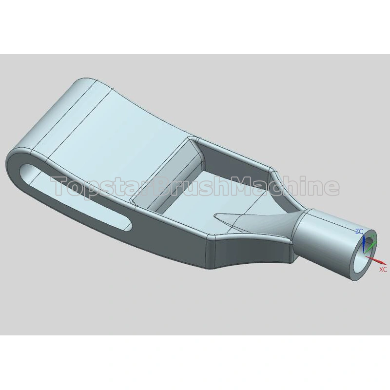 Недорогая пресс-форма для туалетной щетки с двойным хоккеем и высоким качеством