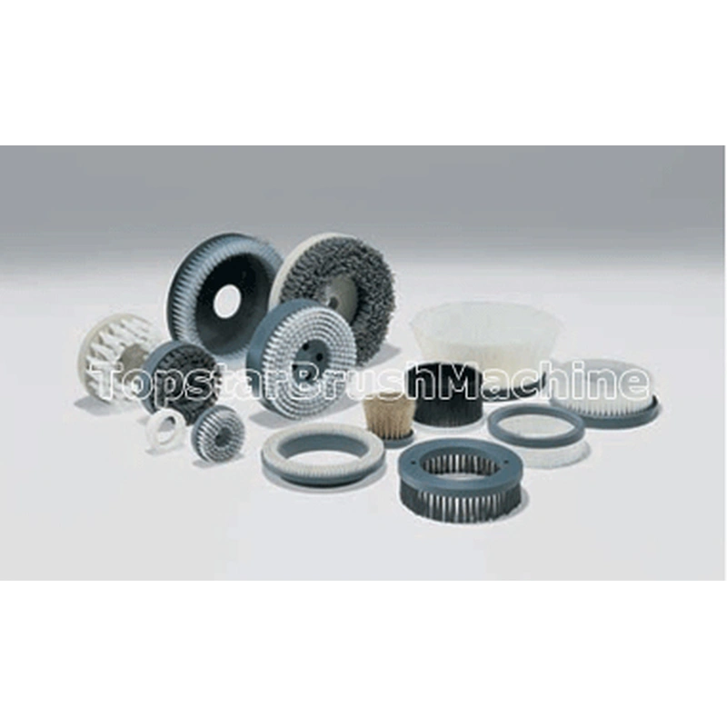 Máquina perforadora y llenadora de cepillos de rodillos 3 en 1 de 8 ejes de alta eficiencia