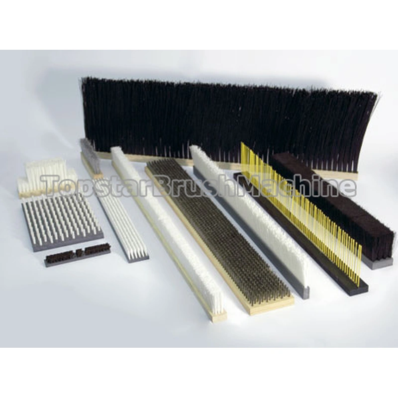 Máquina perforadora y llenadora de cepillos de rodillos 3 en 1 de 8 ejes de alta eficiencia