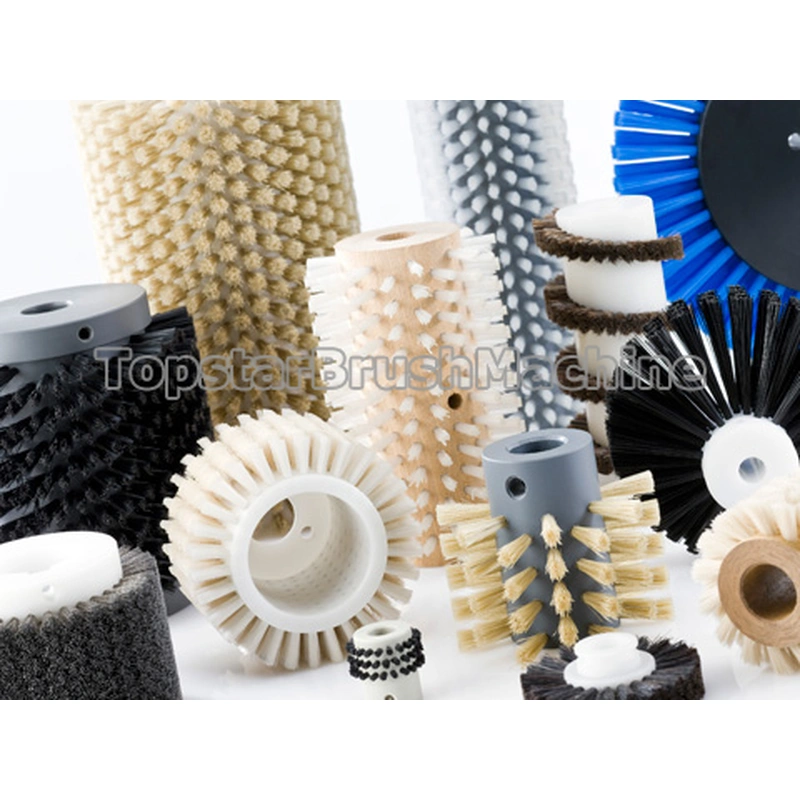 высокоскоростная 2-осевая машина для сверления и наполнения с роликовыми щетками