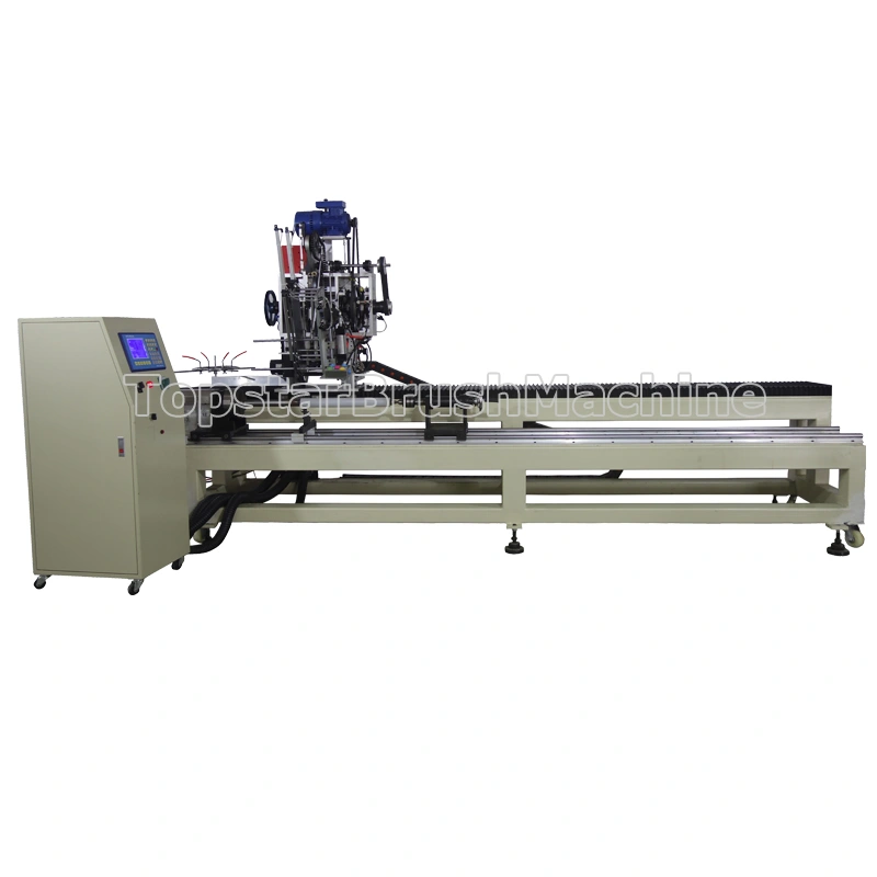 2 Axis Roller Brush Drilling and Filling Machine for Making Fruit Cleaning Brush