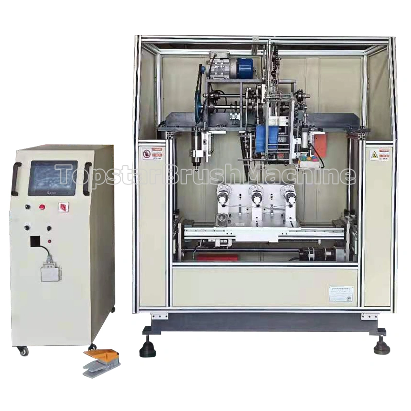 Máquina perforadora y llenadora de 3 ejes y 3 cabezales de china a buen precio