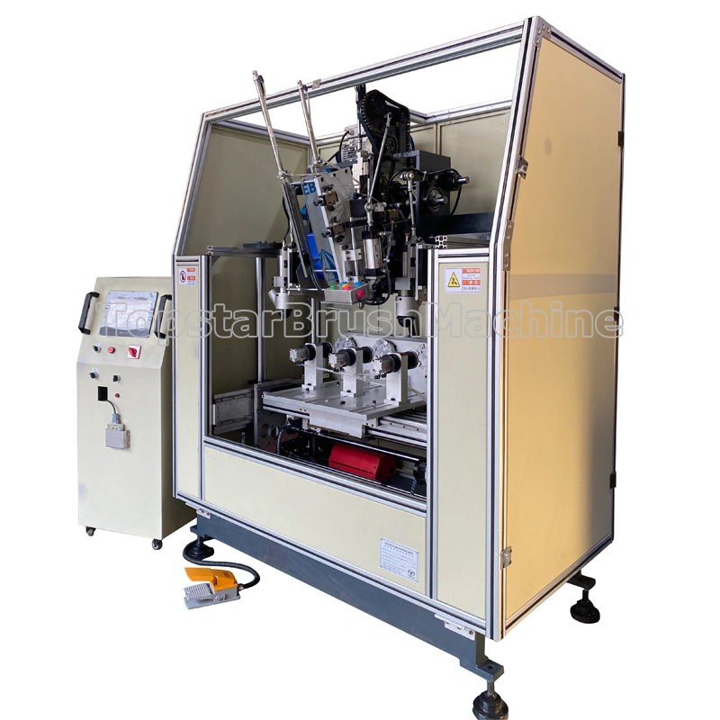 Máquina perforadora y llenadora de 3 ejes y 3 cabezales de china a buen precio