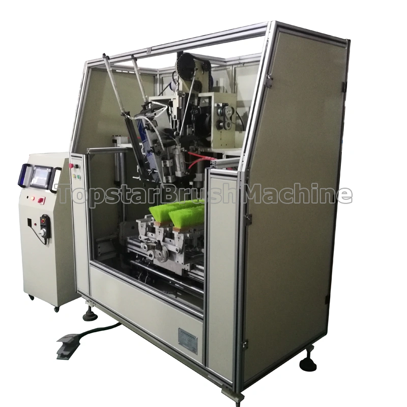 Машина для изготовления дисковых щеток с 5 осями и 3 головками с хорошей производительностью по низкой цене