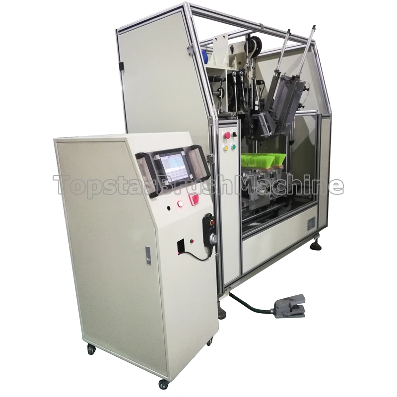 Машина для изготовления дисковых щеток с 5 осями и 3 головками с хорошей производительностью по низкой цене