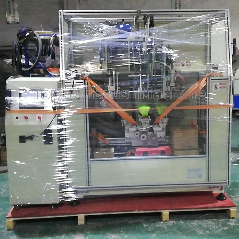 Машина для изготовления дисковых щеток с 5 осями и 3 головками с хорошей производительностью по низкой цене