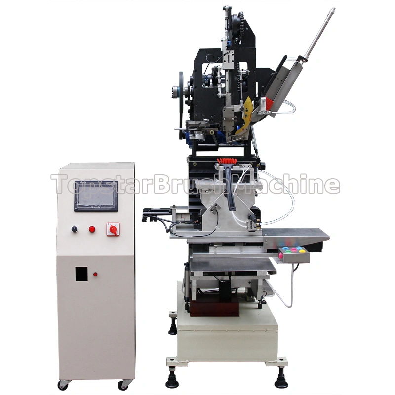 4-осевая тафтинговая машина с одной головкой для изготовления нейлоновой щетки для гриля