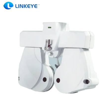 What is the measurement range of a fully automated autorefractor?