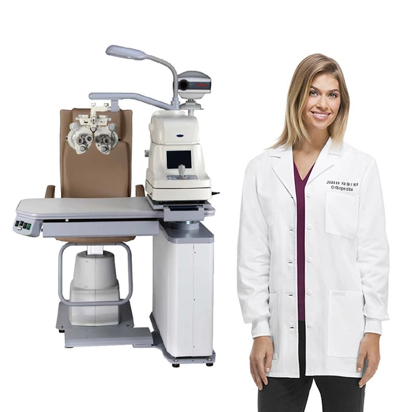 Sillas y mesas de ct-350, equipos ópticos manuales oftálmicos profesionales, superventas, alta precisión  