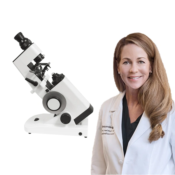 HLM-300 External Reading manual lens meter 