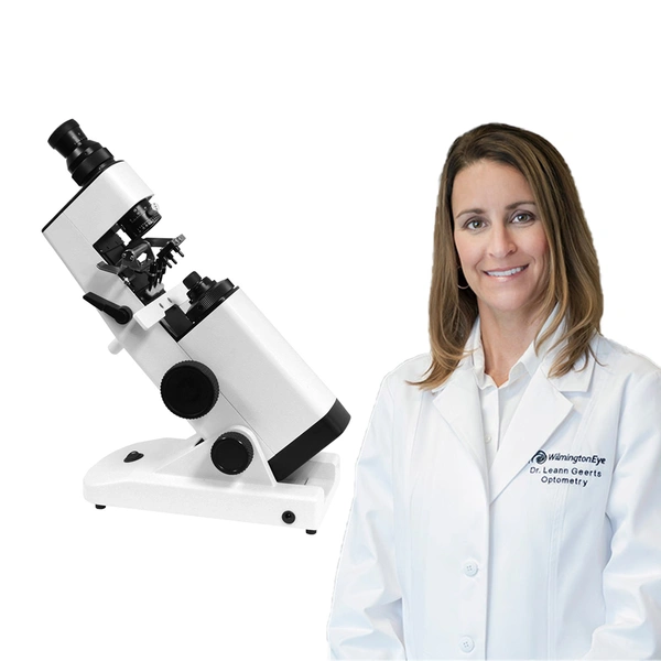 HLM-250 Ophthalmic Hand Lensometer With Medical Power Adapter 