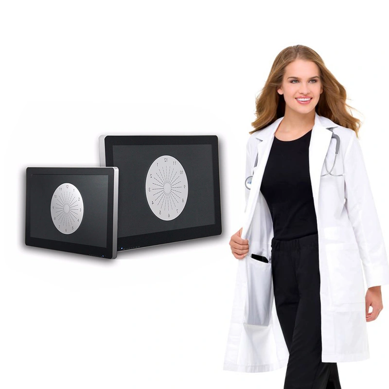 June promotion Auto eye test vision chart 1-6 meters distance LCD Chart Screen 