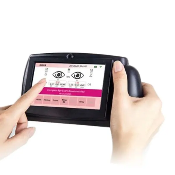 Autorefractor portátil de mano con dispositivo de detección de visión sw-800