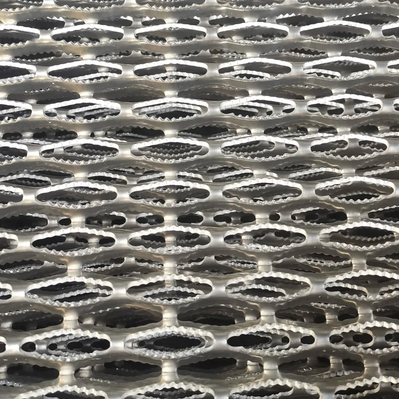 Perforated steel metal sheet for wall protection screen