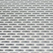 Perforated steel metal sheet for wall protection screen