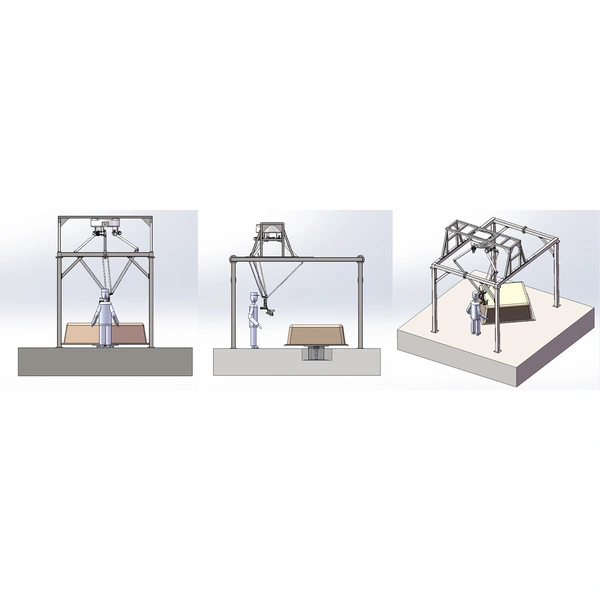 Fiberglass Bathtub Spraying and Ceramic Glazing Spraying Robot