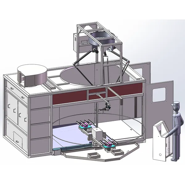 parallel-serial structure robot