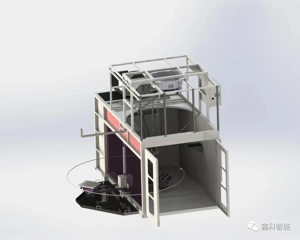 Robotic Powder Coating Workstation