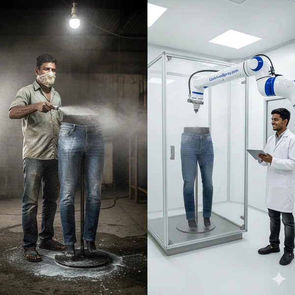 In-depth Analysis: Revolutionary Opportunities for CodeFreeSpray in the Ludhiana Denim Finishing Industry