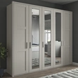 Hinged Mirror Doors Wardrobe