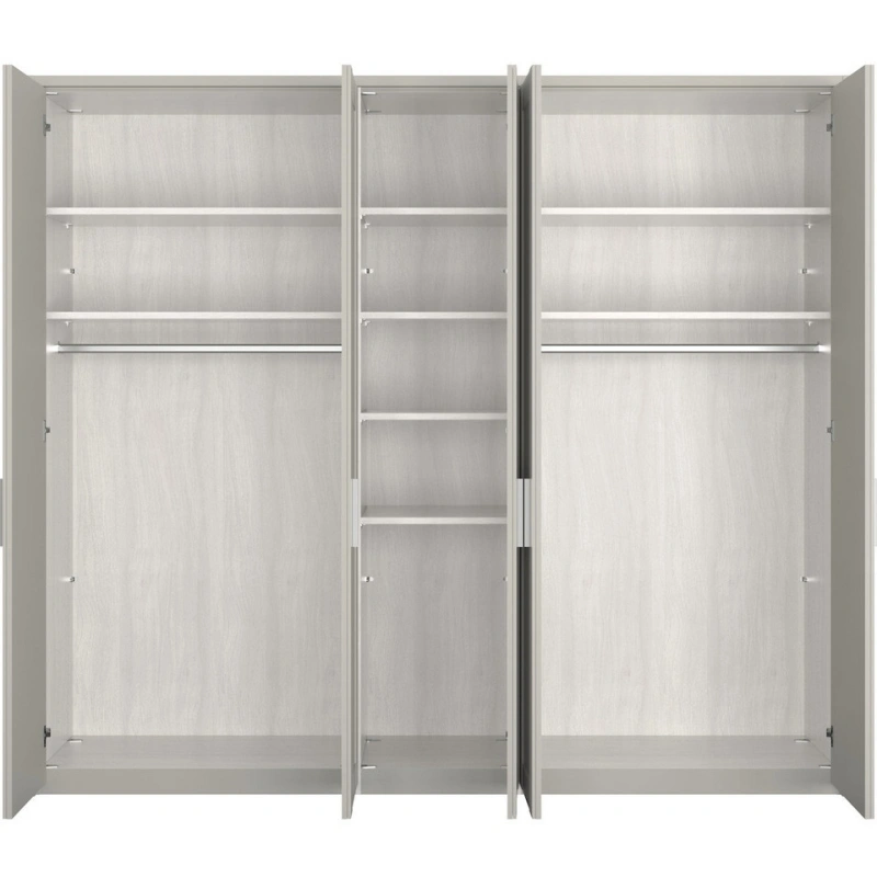 Hinged Mirror Doors Wardrobe