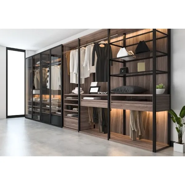 Metal Frame Wardrobe
