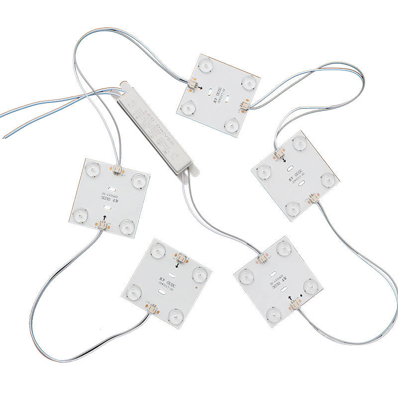 Diffuse Reflective Block Backlit Lighting Strip Soft Film Light Box Backlight 12V 24V Constant Current LED Module with Lens