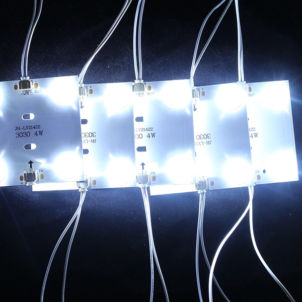 Diffuse Reflective Block Backlit Lighting Strip Soft Film Light Box Backlight 12V 24V Constant Current LED Module with Lens