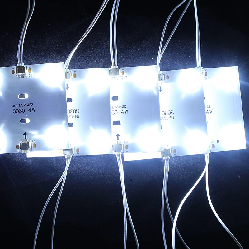 Diffuse Reflective Block Backlit Lighting Strip Soft Film Light Box Backlight 12V 24V Constant Current LED Module with Lens