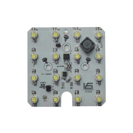 DC12~80V 24W 48W LED Light PCB Board with Driver Integrated for Work Lights Parts 
