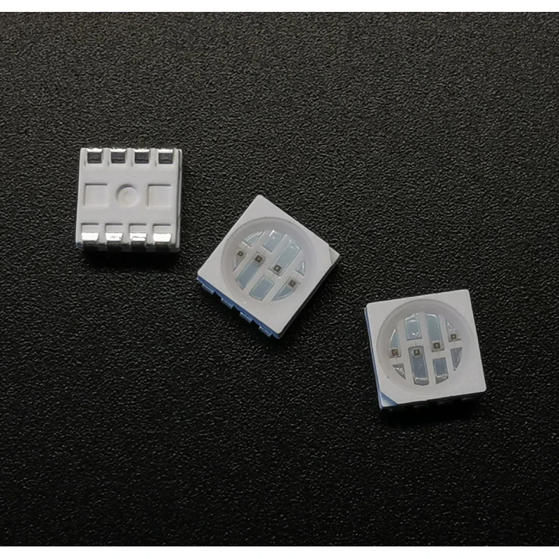 560nm 780nm 850nm 940nm SMD 5050 4 in 1 LED Diodes with 4 Chips built in