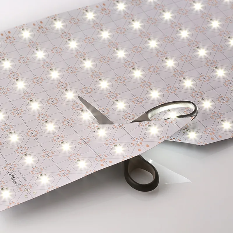 12VDC 24VDC 1 LED Cut Flex LED Panel for Backlighting and Indirect illumination flexible copper PCB panel