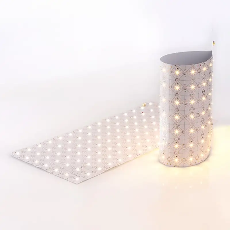 12VDC 24VDC 1 LED Cut Flex LED Panel for Backlighting and Indirect illumination flexible copper PCB panel