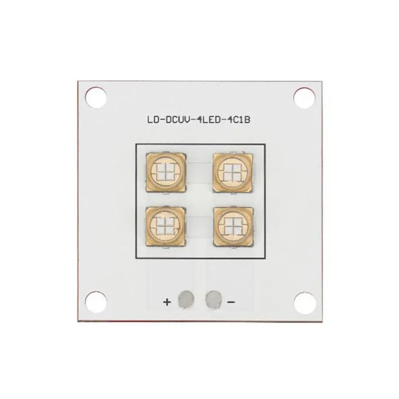UV Curing LED PCB Assembly Purple Light Source Lamp PCB Plate 40W For 3D Printer