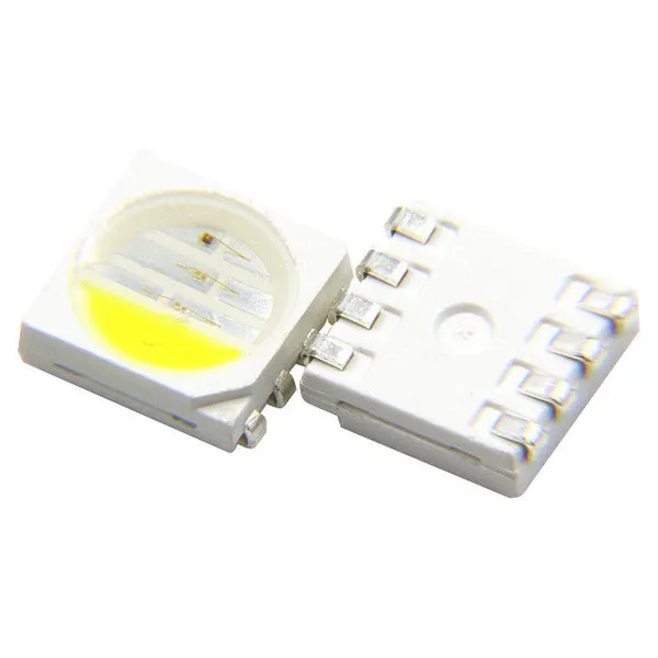 3528 RGBW SMD LED Chip 0.2W 0.5W 120° No Chip Color Bias For LED Tube Light